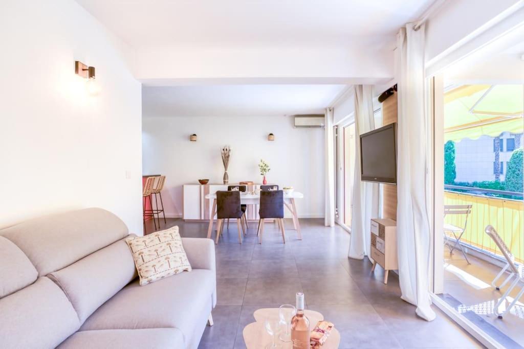 Апартаменты C9 - 2 Bdr 10 Min Palais Festivals & Sea - Ac, Parking & Balcony Канны Экстерьер фото
